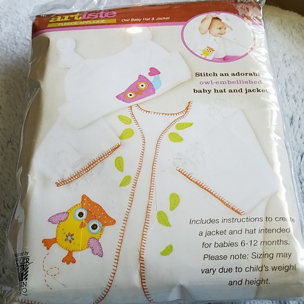 Craft kit to make a baby gift
